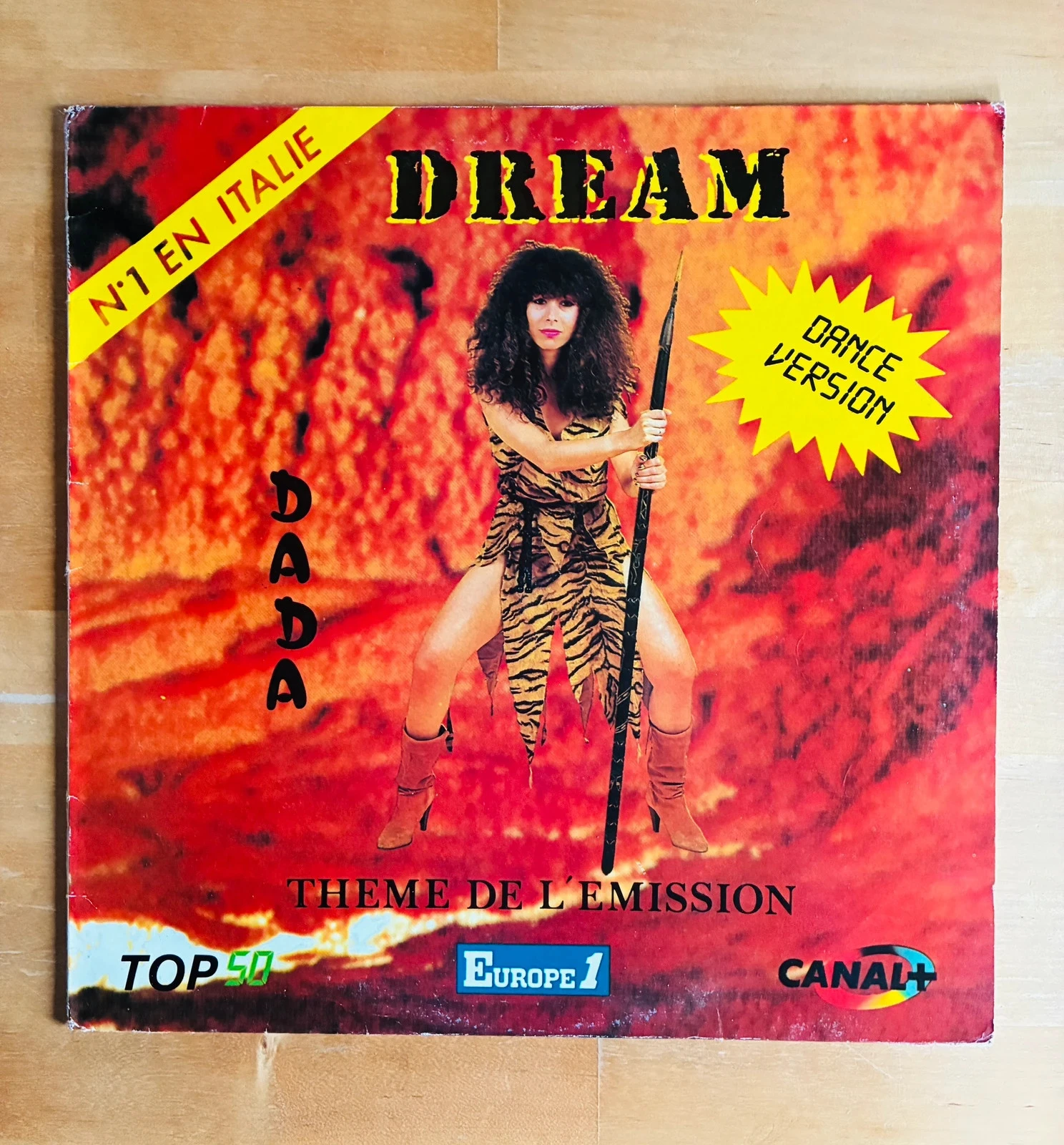Disque vinyle maxi 45T Dada Dream.